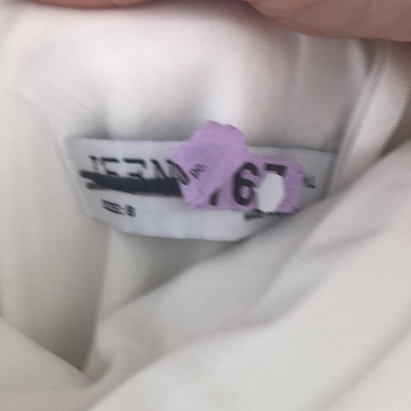 Macduggal RUCHED OFF-THE-SHOULDER MIDI DRESS in White Size 8 - Picture 7 of 9